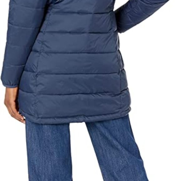 NEW Amazon Essentials Womens Lightweight Water-Resistant Hooded Puffer Coat L - Picture 3 of 6